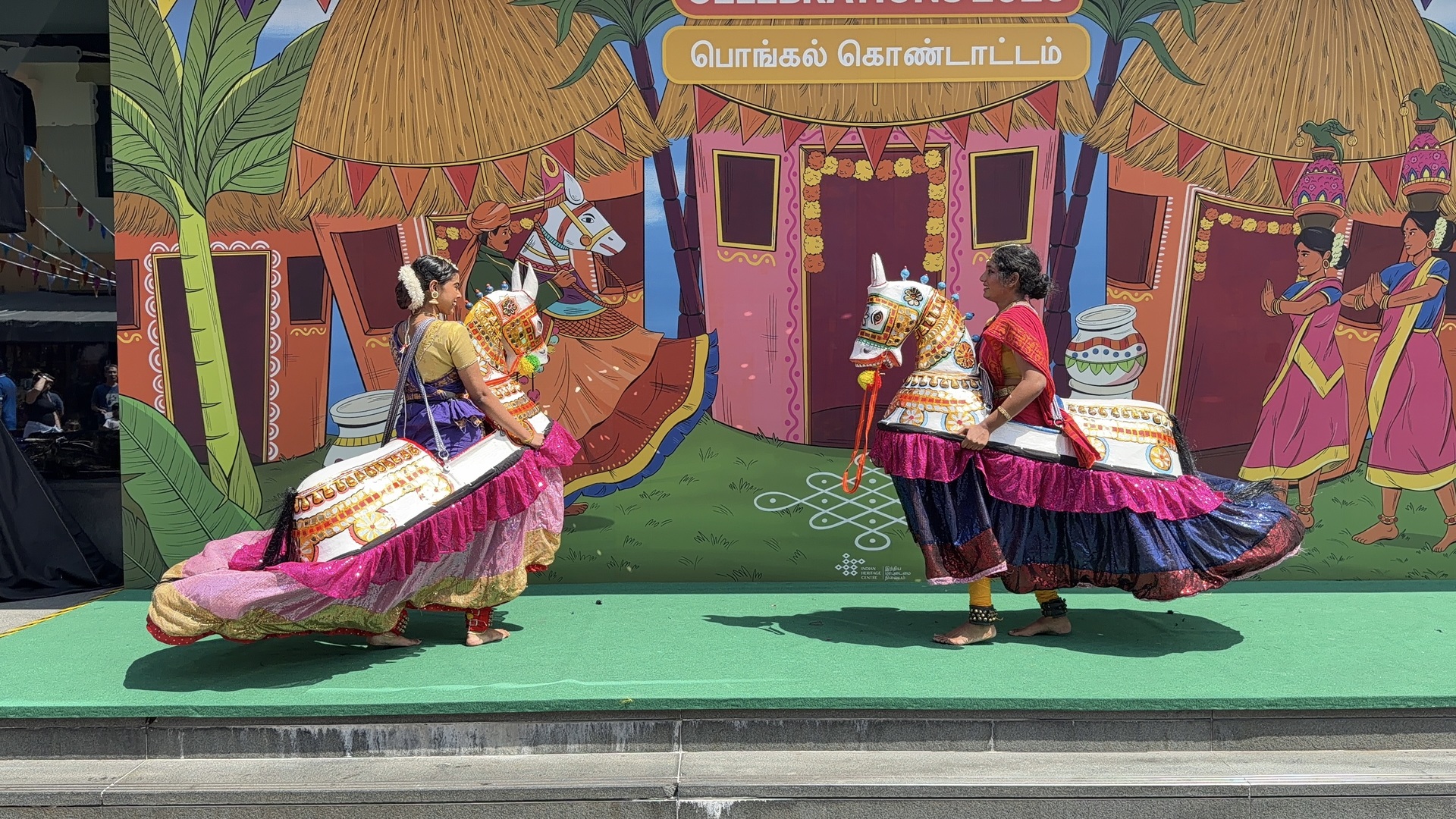 Poi kaal kuthirai (Horse dance) showcase